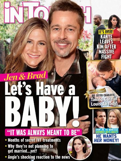 Thực hư chuyện Jennifer Aniston muốn sinh con cho Brad Pitt? - Ảnh 1.