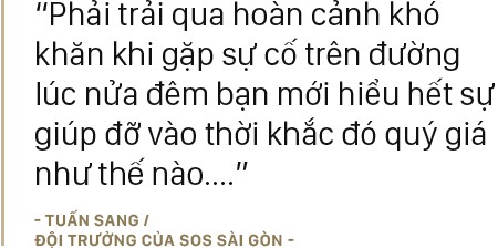 Những chàng trai bao đồngtrong biệt đội cứu hộ miễn phí lúc nửa đêm ở Sài Gòn: Chuyện nhỏ xíu thôi mà! - Ảnh 7.