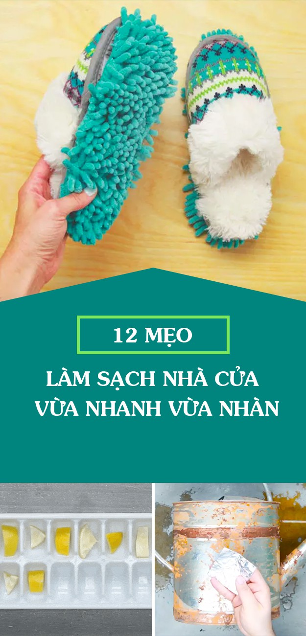 12 mẹo làm sạch cực nhanh và rẻ từ nguyên liệu sẵn có trong nhà - Ảnh 1.