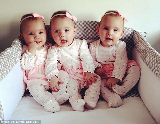 Sinh ba cô con gái giống hệt nhau, bố mẹ phải dùng màu sơn móng để phân biệt - Ảnh 6.