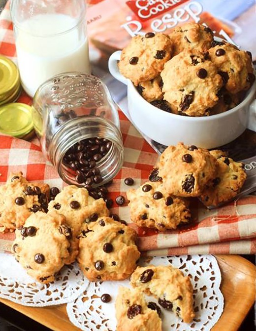 Bánh quy chocolate chip làm cực dễ ăn cực ngon - Ảnh 6.