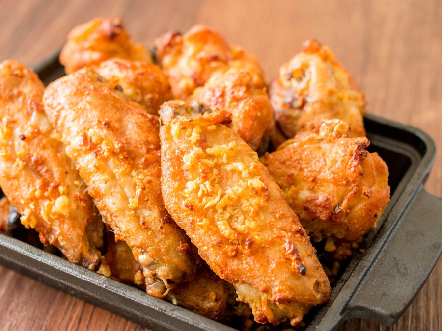 Cánh gà nướng bơ tỏi