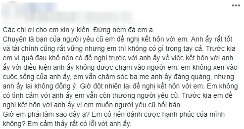 Chỉ để trả thù, cô nàng yêu cầu bạn của người yêu cũ kết hôn với mình kèm điều kiện không được chạm vào em khiến chị em tức giận - Ảnh 1.