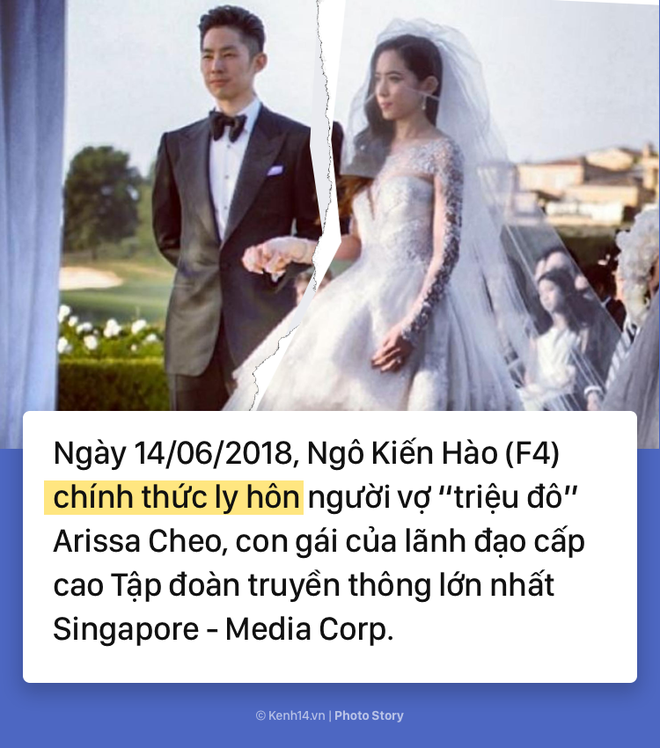 Toàn cảnh vụ ly hôn đình đám, tốn nhiều giấy mực của báo chí giữa Ngô Kiến Hào (F4) và người vợ triệu đô Arissa Cheo - Ảnh 1.