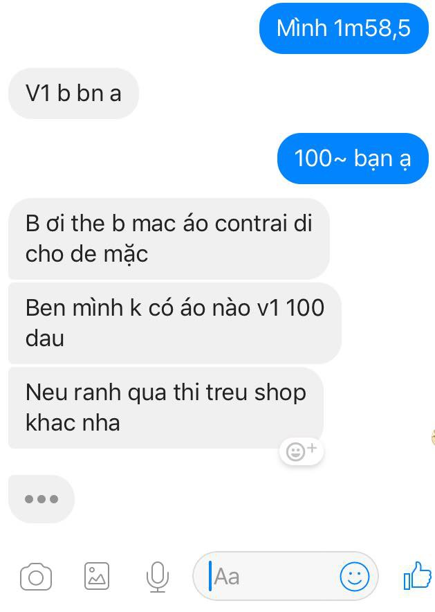 Đắng lòng cô gái ngực khủng bị chủ shop online mắng té tát: Không có áo cho vòng một 100cm, rảnh thì trêu shop khác - Ảnh 3.