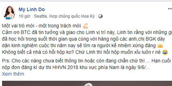 Đỗ Mỹ Linh tự tin lên tiếng giữa tranh cãi tuổi gì mà đòi làm giám khảo Hoa hậu Việt Nam - Ảnh 1.