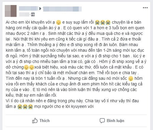 Rủ bạn trai đi ship hàng cùng, cô nàng cay đắng khi người yêu bỏ mình cua khách - Ảnh 2.