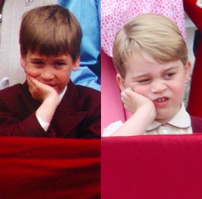 Chùm ảnh: Xem những khoảnh khắc này mới thấy Hoàng tử William và tiểu Hoàng tử George đúng là cha nào con nấy giống nhau như tạc - Ảnh 16.