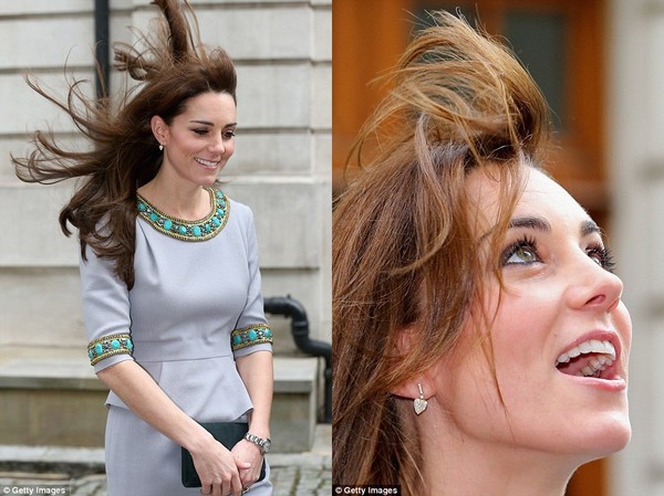 Là biểu tượng thanh lịch của Hoàng gia Anh nhưng không ít lần Công nương Kate phải đỏ mặt bối rối với tai nạn váy áo - Ảnh 5.