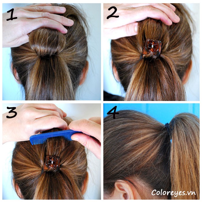 Chi&ecirc;u l&agrave;m phồng t&oacute;c đu&ocirc;i ngựa nhanh gọn m&agrave; đẹp hệt như thư k&yacute;  Park Min Young - Ảnh 12.