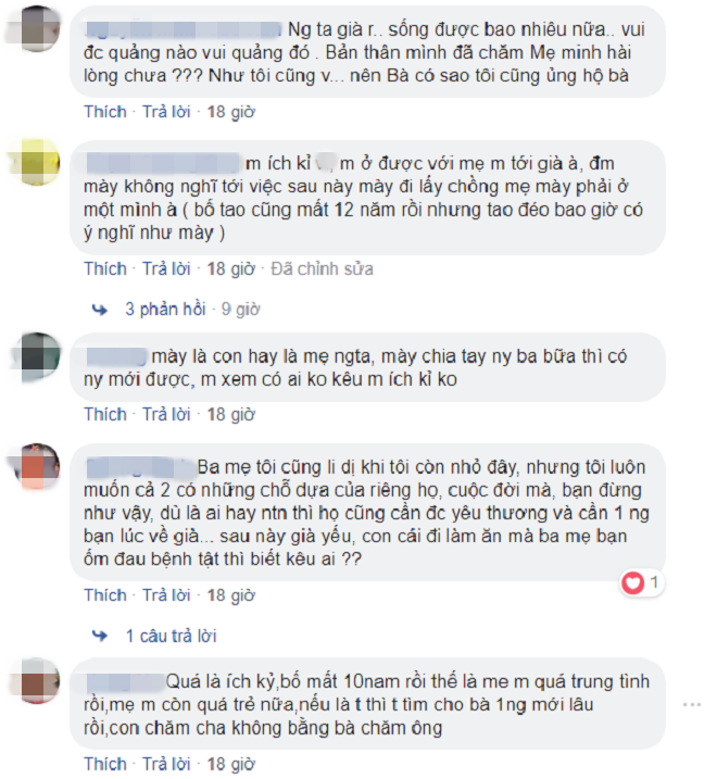 Xua đuổi những người đàn ông muốn tìm hiểu mẹ dù bố đã mất 10 năm, cô gái bị dân mạng mắng là ích kỉ - Ảnh 3.