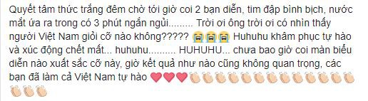 Sao Việt thức trắng đêm, òa khóc trước màn trình diễn thót tim của  anh em Quốc Cơ - Quốc Nghiệp - Ảnh 2.