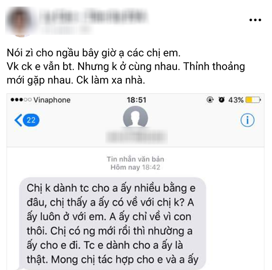 Mẹ trẻ nhận được tin nhắn yêu cầu tác hợp từ bồ nhí của chồng, cộng đồng chị em ra tay hiến nhiều kế hay - Ảnh 2.