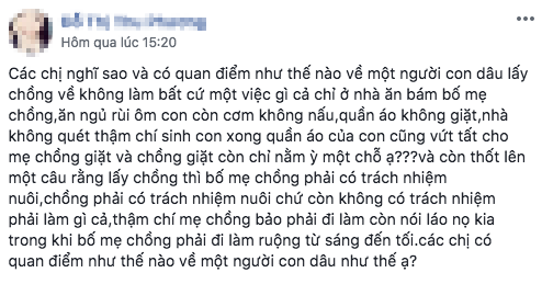 Một mặt nghe bạn tâm sự chuyện gia đình, mặt khác lên mạng tố bạn “lười như hủi”, cô gái khiến dân tình dậy sóng - Ảnh 1.