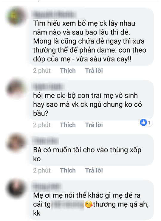 Vừa cưới đã chửa đẻ, nàng dâu liền bị mẹ chồng chọc khuấy đây chắc gì đã là con cháu nhà tao khiến chị em tức giận hiến kế bật lại - Ảnh 3.