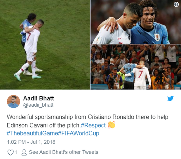 Khoảnh khắc đẹp nhất World Cup 2018: Ronaldo thua trận, nhưng giành được chiến thắng trong trái tim người hâm mộ - Ảnh 11.