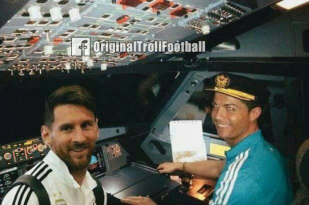 Cư dân mạng đua nhau chế ảnh ngày Messi và Ronaldo rủ nhau rời World Cup 2018 - Ảnh 3.