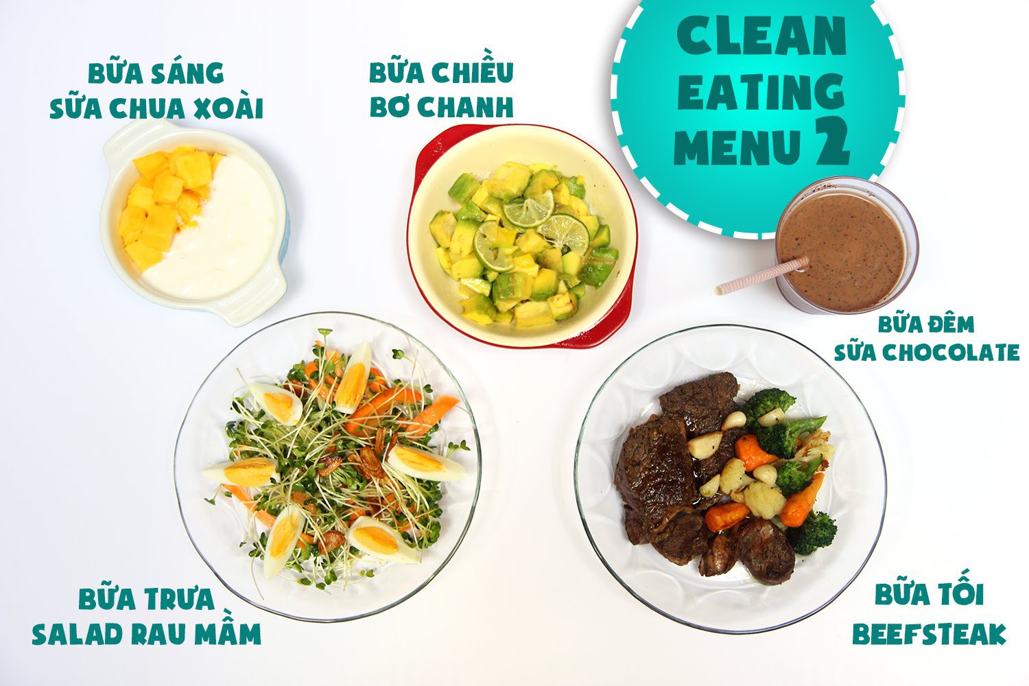 Gợi ý thực đơn 7 ngày đầu Eat Clean với nhiều món ăn quen thuộc của người Việt Nam - Ảnh 2.