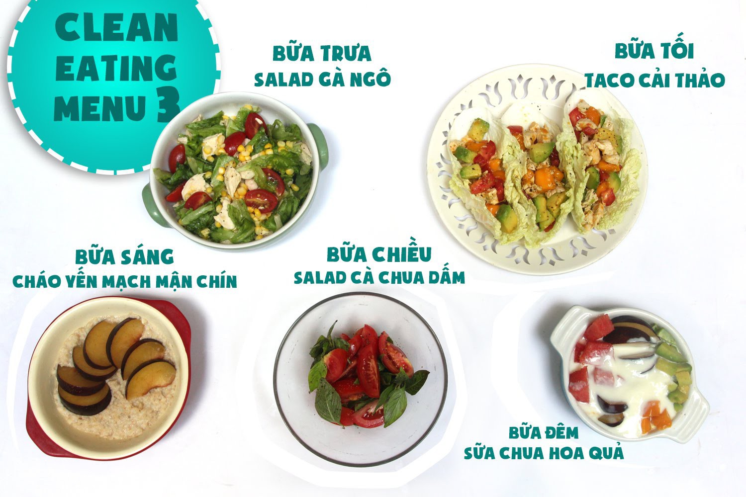 Gợi ý thực đơn 7 ngày đầu Eat Clean với nhiều món ăn quen thuộc của người Việt Nam - Ảnh 3.