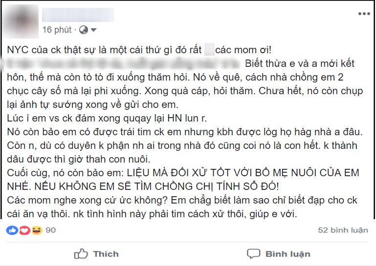 Người yêu cũ của chồng không mời vẫn tự mò tới đám cưới, chụp ảnh thân thiết với họ hàng rồi tự nhận là con nuôi - Ảnh 1.