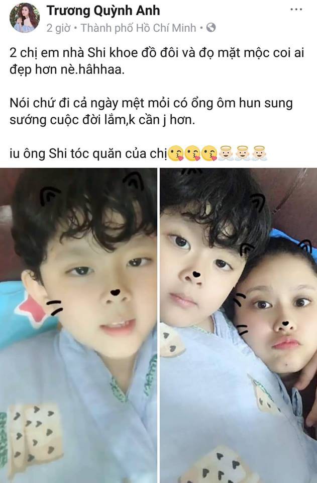 Khoe ảnh với con trai, Trương Quỳnh Anh khẳng định không cần gì hơn sau khi Tim xác nhận chuyện ly hôn - Ảnh 1.