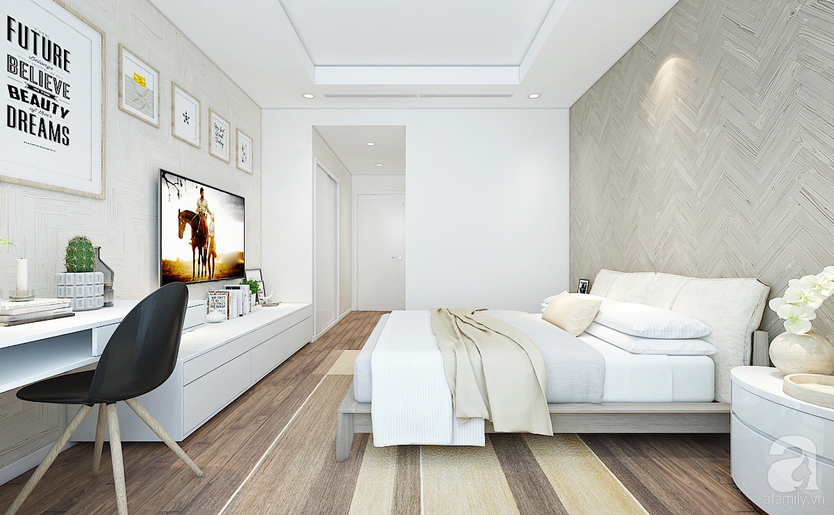 Tư vấn thiết kế phòng ngủ đẹp tinh tế và hiện đại chỉ với 20,6 triệu đồng - Ảnh 2.