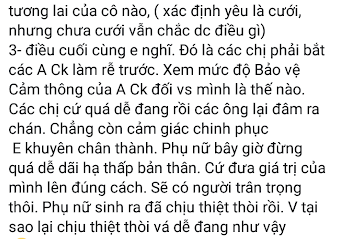 Kinh nghiệm chọn chồng kiểu mới gây tranh cãi: Không thèm về nhà bạn trai để “giữ giá”, bắt chồng ở rể vài năm để khảo nghiệm - Ảnh 2.