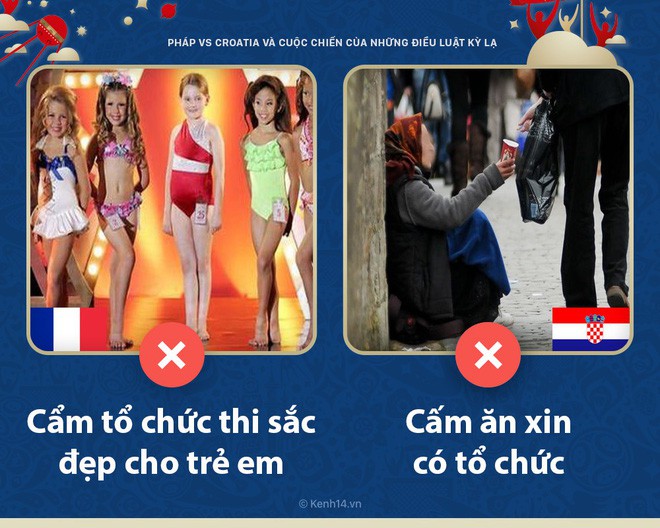 Pháp - Croatia: Trận đại chiến cuối cùng giữa những điều luật kỳ cục nhất thế giới - Ảnh 2. Pháp - Croatia: Trận đại chiến cuối cùng giữa những điều luật kỳ cục nhất thế giới - Ảnh 2.