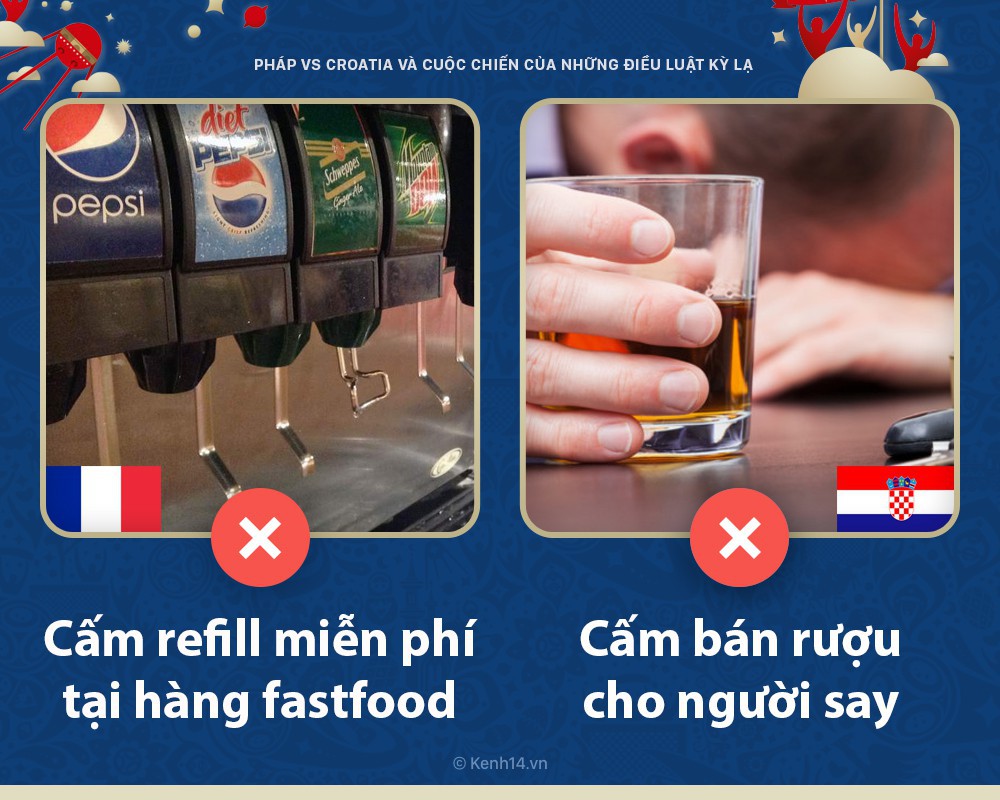 Pháp - Croatia: Trận đại chiến cuối cùng giữa những điều luật kỳ cục nhất thế giới - Ảnh 1. Pháp - Croatia: Trận đại chiến cuối cùng giữa những điều luật kỳ cục nhất thế giới - Ảnh 1.