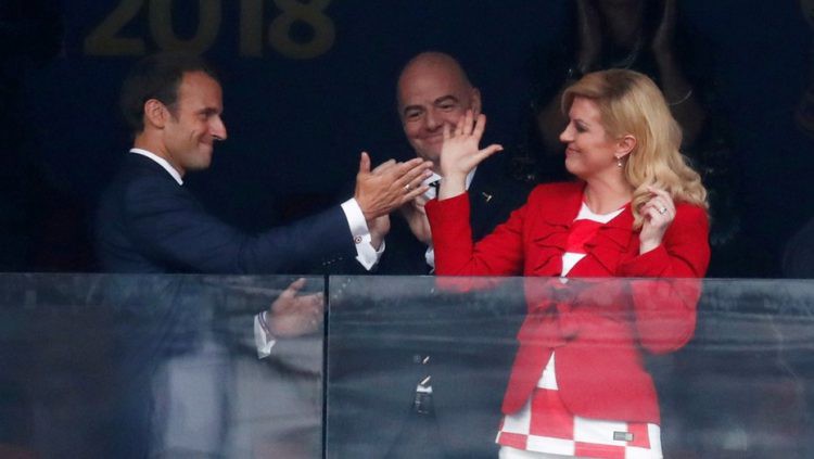 Những khoảnh khắc hài hước không thể nào quên của các vị nguyên thủ quốc gia trong trận Chung kết World Cup 2018 - Ảnh 4.