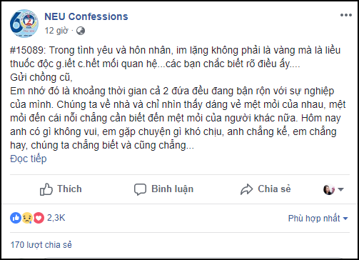 Chúng mình chia tay chỉ vì im lặng - Tâm sự xé lòng gửi chồng cũ về thủ phạm thực sự bức chết hôn nhân - Ảnh 1. Chúng mình chia tay chỉ vì im lặng - Tâm sự xé lòng gửi chồng cũ về thủ phạm thực sự bức chết hôn nhân - Ảnh 1.