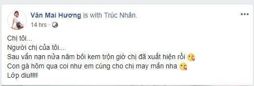 Để tránh bị nghi xắt xéo người cũ, Văn Mai Hương được fan dặn dò - Ảnh 2.
