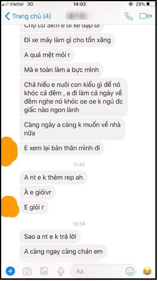 Chồng than chắc anh ngoại tình mất vì vợ để con khóc đêm, sáng ngủ tới 6 giờ, nhà 6 người mà tiêu tận 3 triệu/tháng - Ảnh 2.