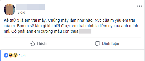 Sụt sùi tố em trai ruột là kẻ thứ 3 giật bạn gái, chàng trai chẳng ngờ cả thế giới xông vào mắng mình - Ảnh 1.