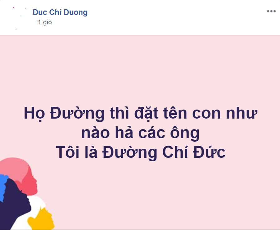 Vẫn đặt trọn niềm tin vào cư dân mạng, ông bố họ Đường nhờ đặt tên cho con và cái kết cười ra nước mắt - Ảnh 1.