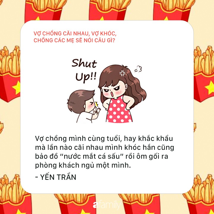 Vợ chồng cãi nhau mà vợ rơi nước mắt, chồng các mẹ có nói câu nào giống mấy câu này không? - Ảnh 1.