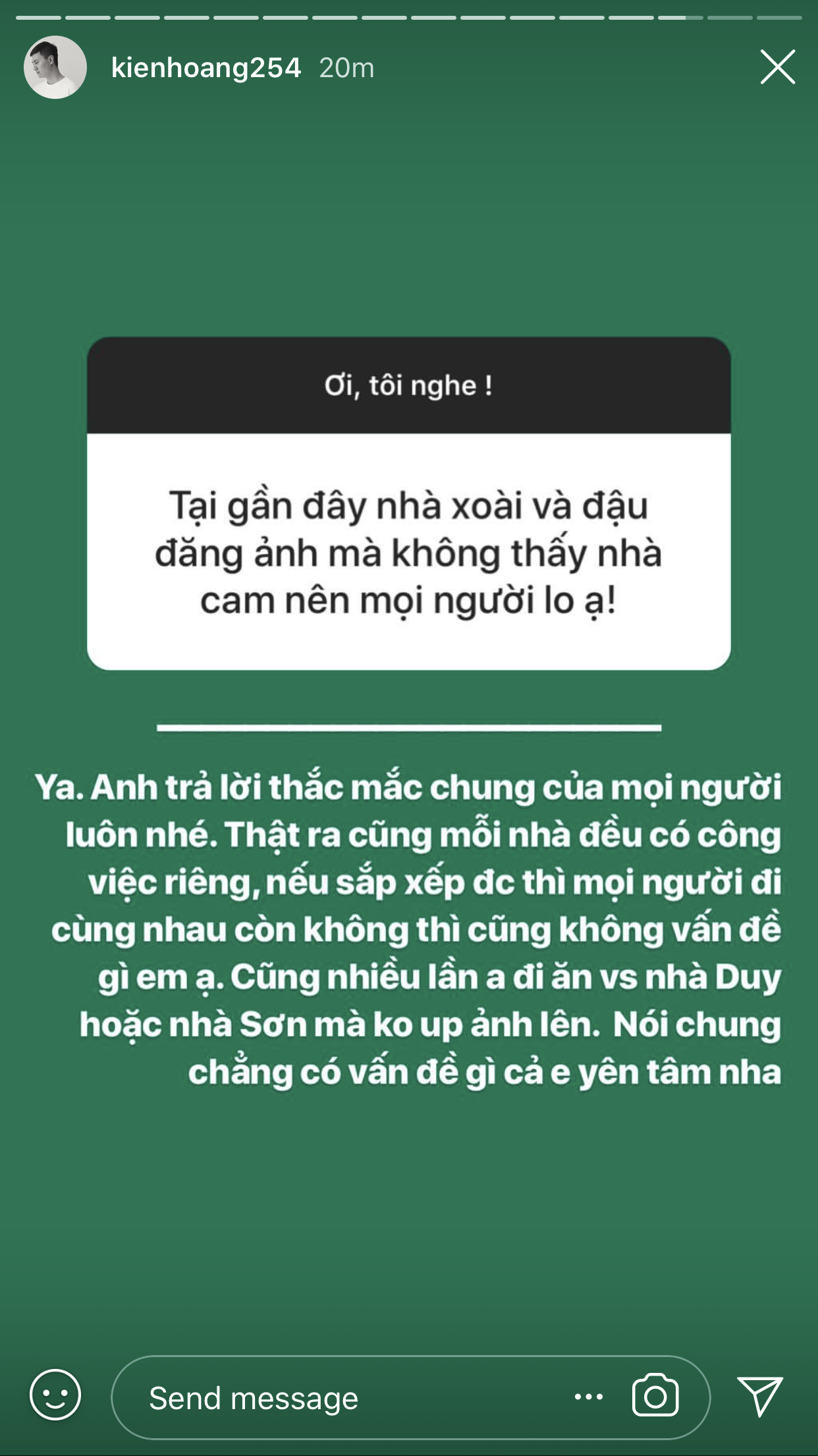 Kiên Hoàng nói gì trước tin đồn 3 gia đình trẻ hot nhất MXH không còn thân thiết như xưa? - Ảnh 6. Kiên Hoàng nói gì trước tin đồn 3 gia đình trẻ hot nhất MXH không còn thân thiết như xưa? - Ảnh 6.