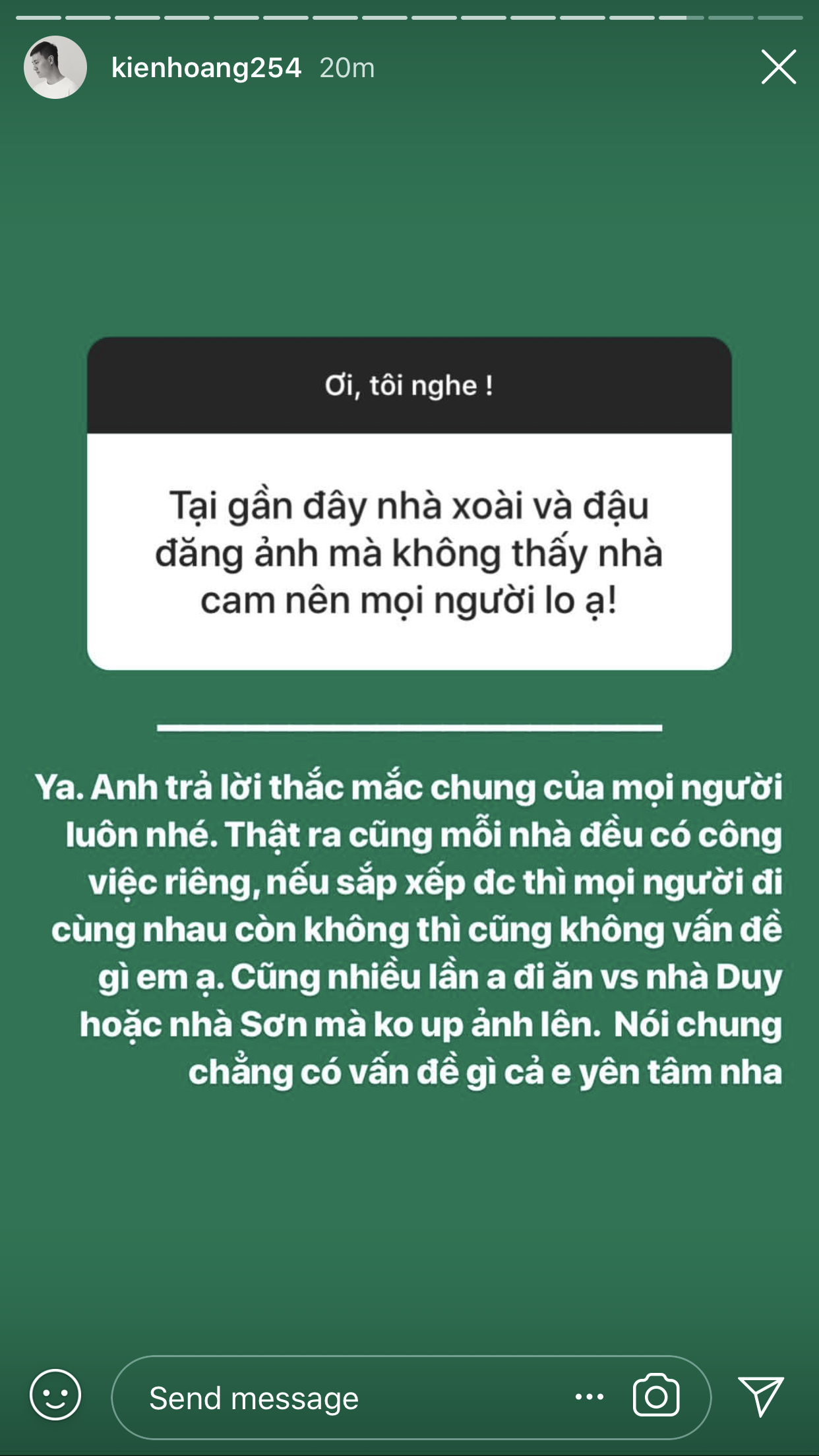 Kiên Hoàng nói gì trước tin đồn 3 gia đình trẻ hot nhất MXH không còn thân thiết như xưa? - Ảnh 6.