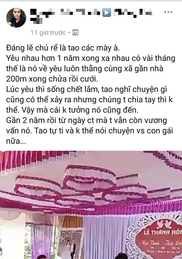 Câu chuyện đắng như thuốc kháng sinh của chàng trai si tình: Yêu anh tính bằng năm nhưng lại cưới người bên em vài ngày  - Ảnh 1.