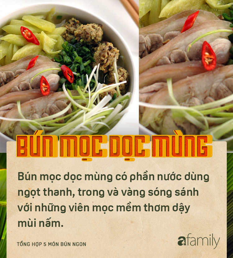 Không thể bỏ qua: 5 món bún cực hợp cho mùa hè nóng bức - Ảnh 3.