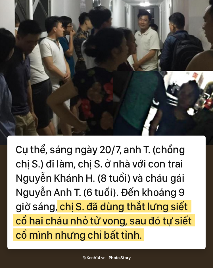 Toàn cảnh nghi án mẹ siết cổ con và cháu tử vong gây chấn động ở Hà Nội - Ảnh 5.