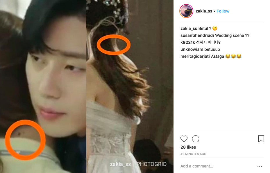 Thánh soi hiển linh: Lộ ảnh váy cưới tuyệt đẹp được cho là của Thư ký Park Min Young - Ảnh 3. Thánh soi hiển linh: Lộ ảnh váy cưới tuyệt đẹp được cho là của Thư ký Park Min Young - Ảnh 3.