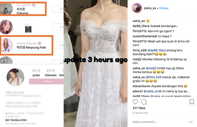 Thánh soi hiển linh: Lộ ảnh váy cưới tuyệt đẹp được cho là của Thư ký Park Min Young - Ảnh 4. Thánh soi hiển linh: Lộ ảnh váy cưới tuyệt đẹp được cho là của Thư ký Park Min Young - Ảnh 4.