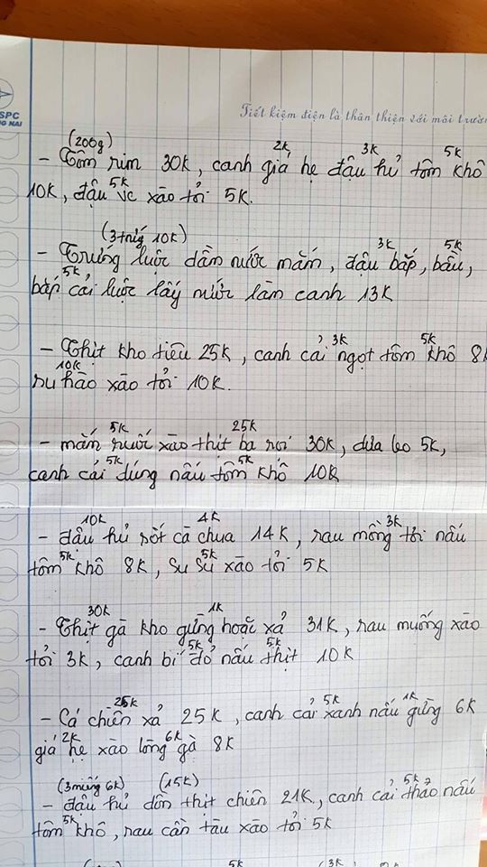 Chị em tranh cãi vì gợi ý thực đơn 40k cho gia đình 2 người của một mẹ trẻ: mắm tôm 1k, rau củ dưới 10k, thịt cá chỉ 20-30k - Ảnh 2.