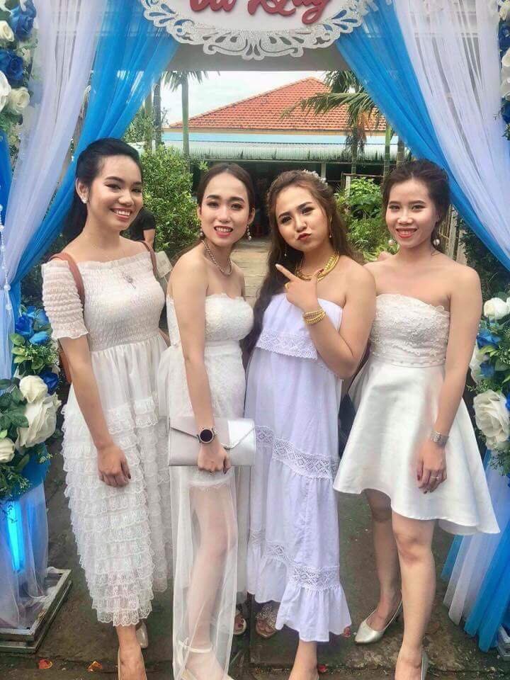 Sự thật bức ảnh ba cô gái trang điểm kinh dị đi ăn cưới bạn thân đang lan truyền trên MXH - Ảnh 2.