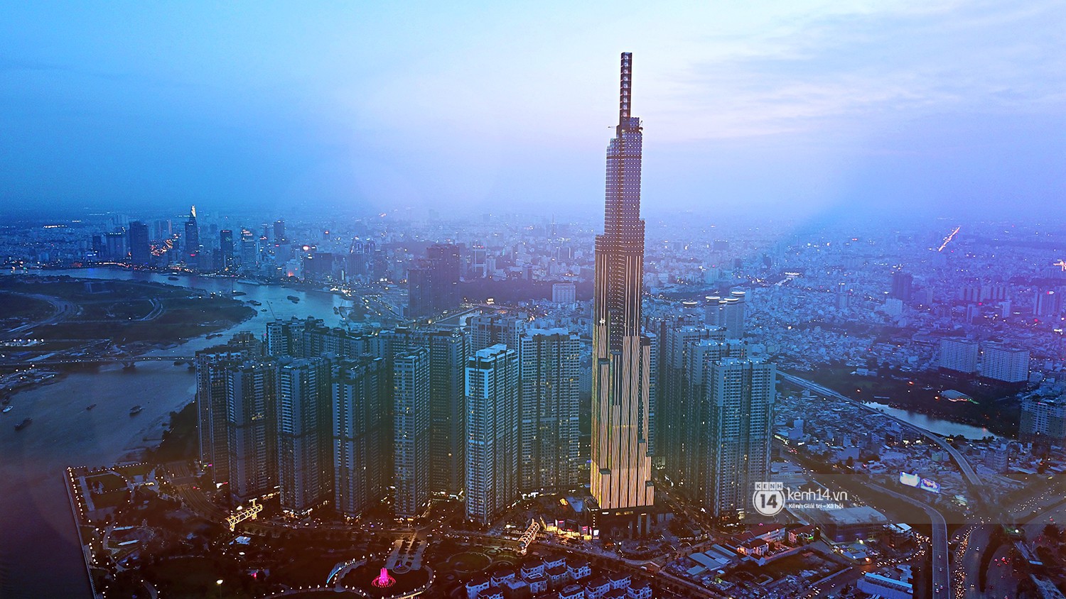 Chùm ảnh: Toàn cảnh tòa nhà 81 tầng cao nhất Việt Nam ngay trước ngày khai trương ở Sài Gòn - Ảnh 1.