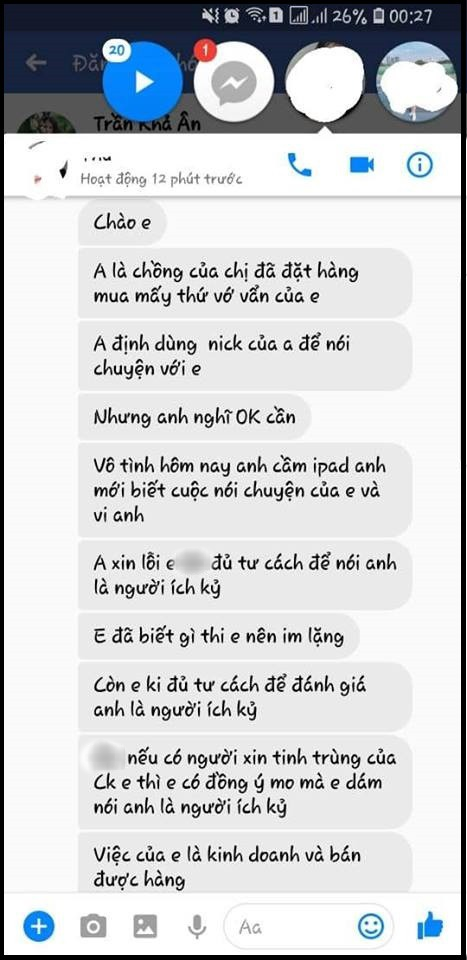 Cô gái bán hàng kêu oan vì bị chồng của khách mắng nhiều chuyện, chị em nghe xong gật đầu bảo đáng lắm - Ảnh 2.