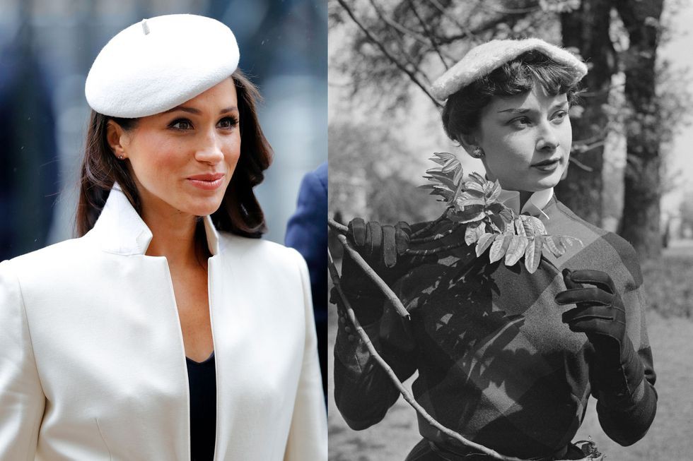 Chẳng phải công nương Diana hay Kate Middleton, dường như Audrey Hepburn mới là thần tượng thời trang của Meghan Markle - Ảnh 4.