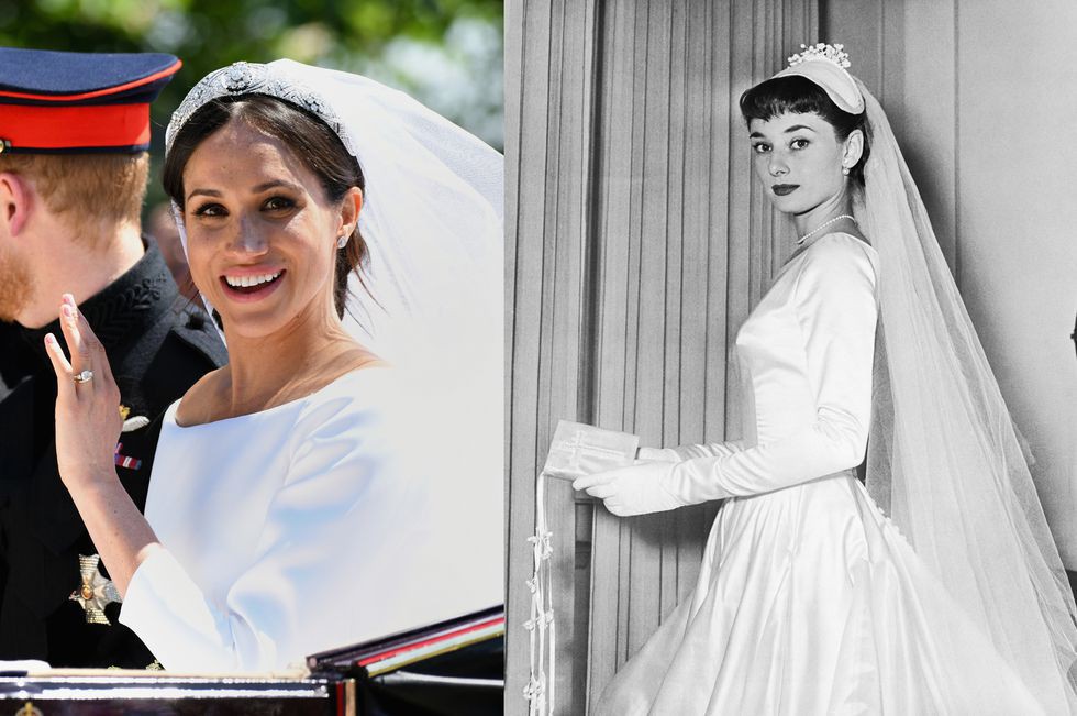 Chẳng phải công nương Diana hay Kate Middleton, dường như Audrey Hepburn mới là thần tượng thời trang của Meghan Markle - Ảnh 1.