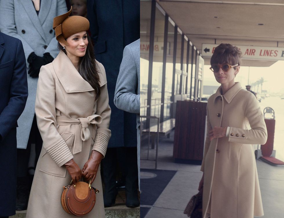 Chẳng phải công nương Diana hay Kate Middleton, dường như Audrey Hepburn mới là thần tượng thời trang của Meghan Markle - Ảnh 6.